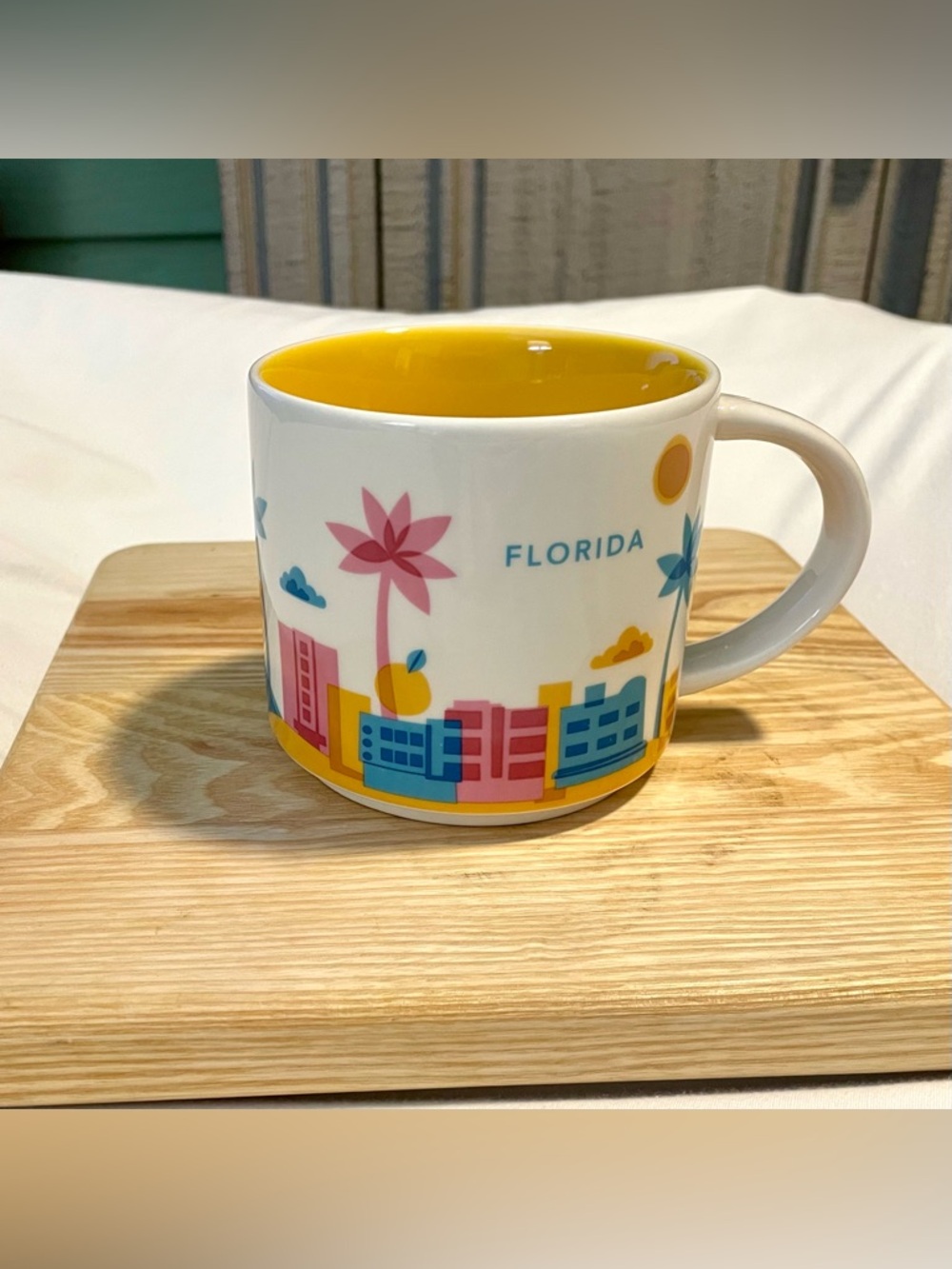 Starbucks Florida “You Are Here” Collection -Coffee/Tea Mug/Cup- 2015 - 14 oz